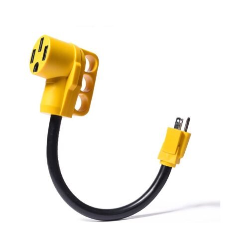 Inicio 31 SnowyFox RV 15Amp to 50Amp Adapter – 15Male